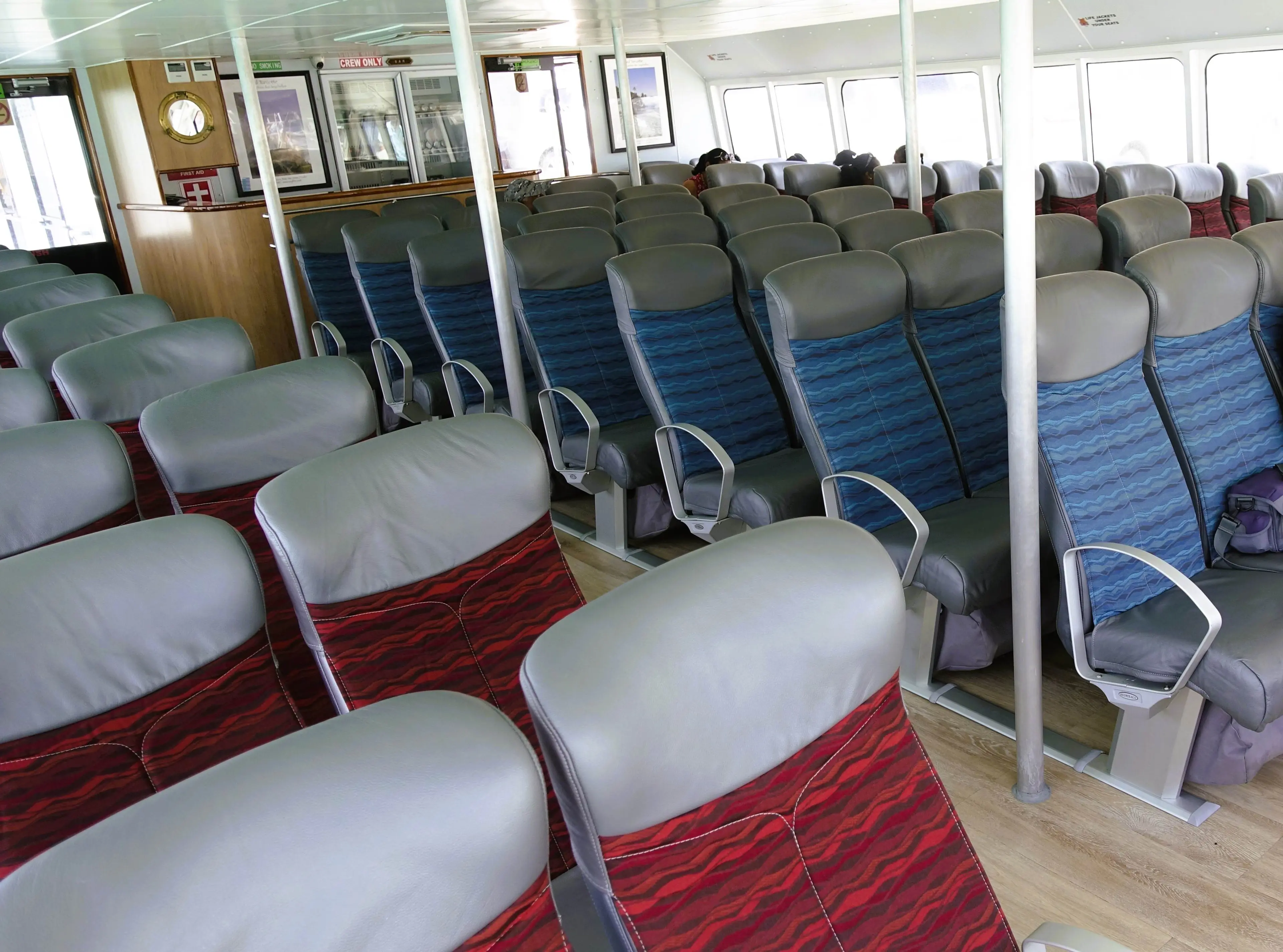 Cat Rose interior seating